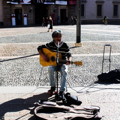 Street Music in Milan