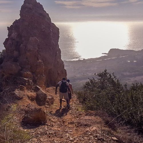 Palos Verdes Hiking Trails, Southern California.